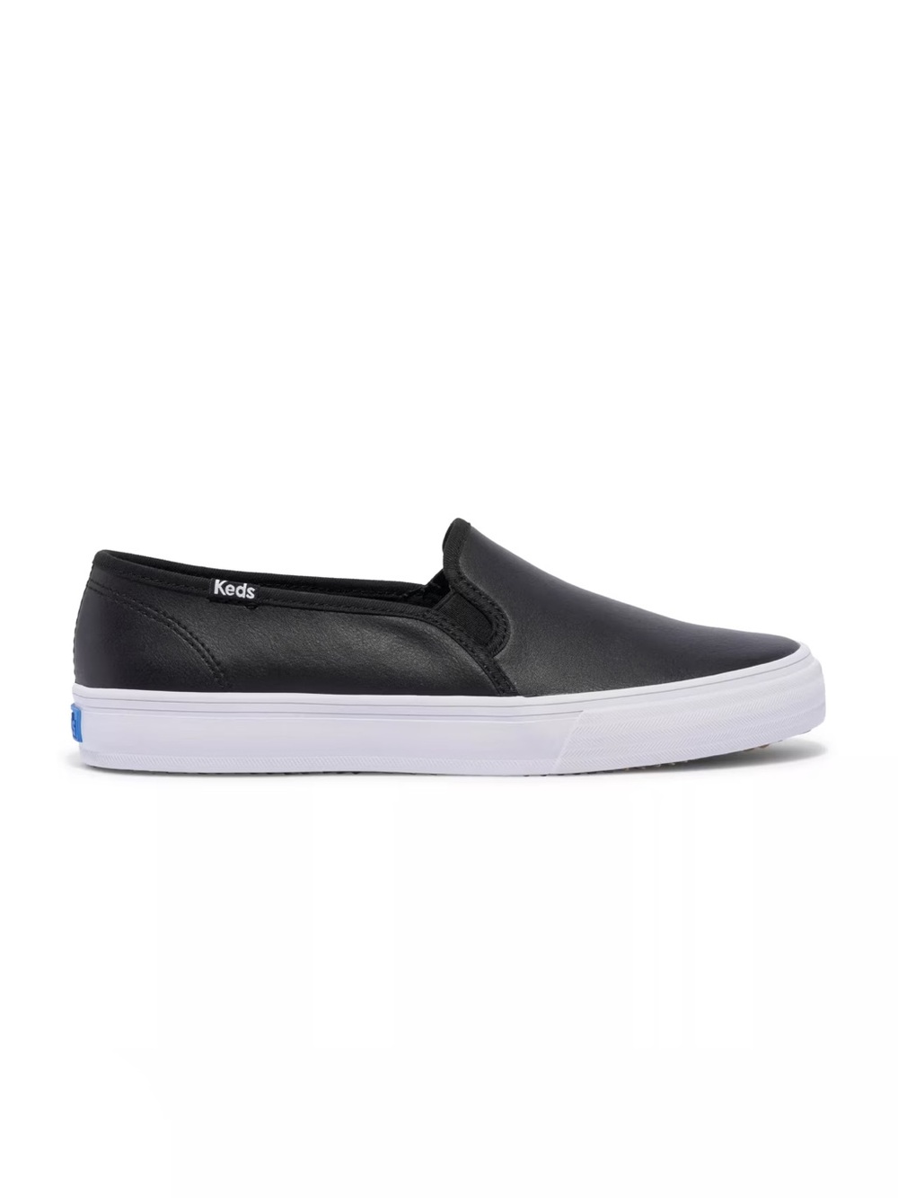 Keds Double Decker Leather Slip On - new in box!